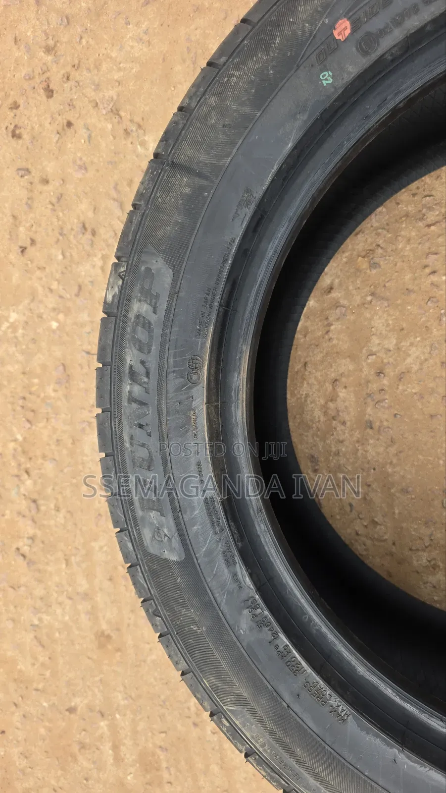 285/50r20 Landcruiser Dunlop Grandrek Pt5 Tyres Japan Made