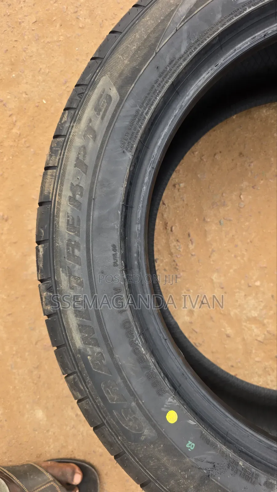 285/50r20 Landcruiser Dunlop Grandrek Pt5 Tyres Japan Made