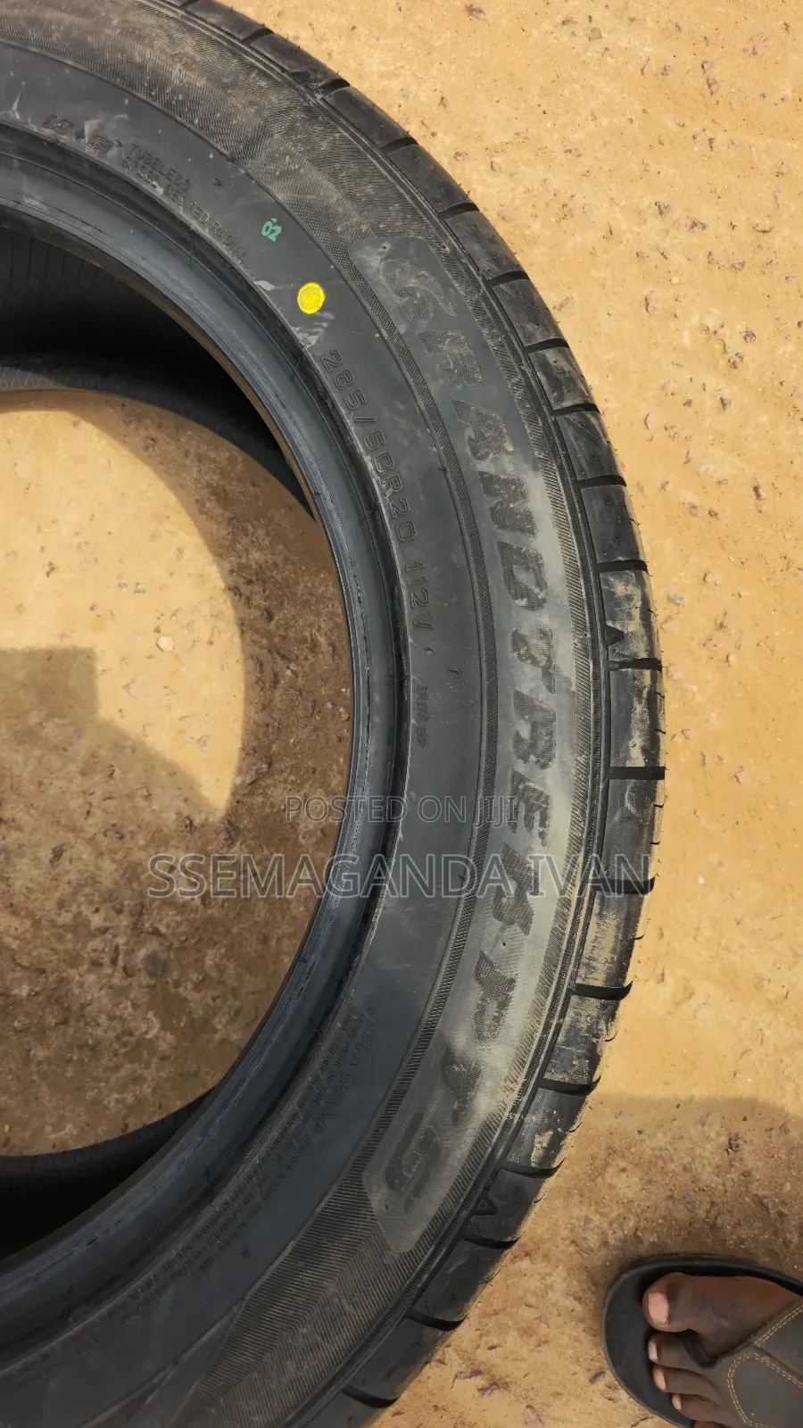 285/50r20 Landcruiser Dunlop Grandrek Pt5 Tyres Japan Made