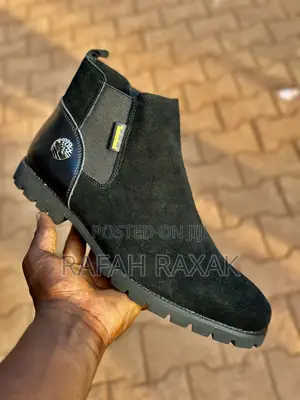 Men’S Black Suede Timberland Chelsea Boots
