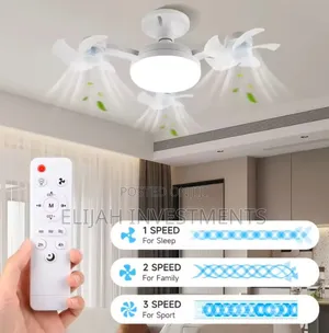 F3 Fan Light Ceiling Light With an Integrated Fan