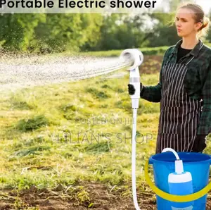 Portable, Mobile Electric Shower System.