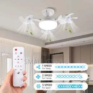 F3 Fan Light Ceiling Light With an Integrated Fan