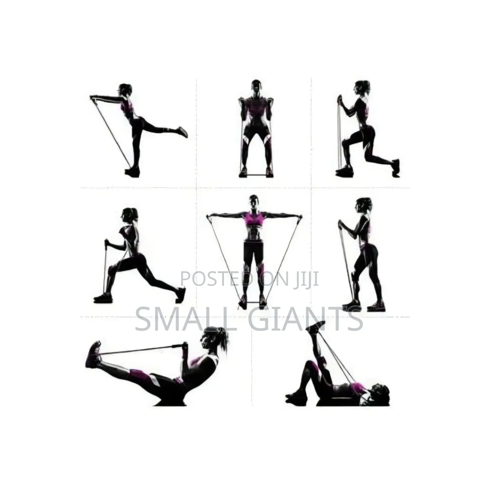 Resistance Bands Set - 11pc, Exercise Bands for Men/Women