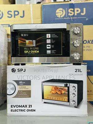 SPJ 21l Electric Oven With Stainless Steel Body