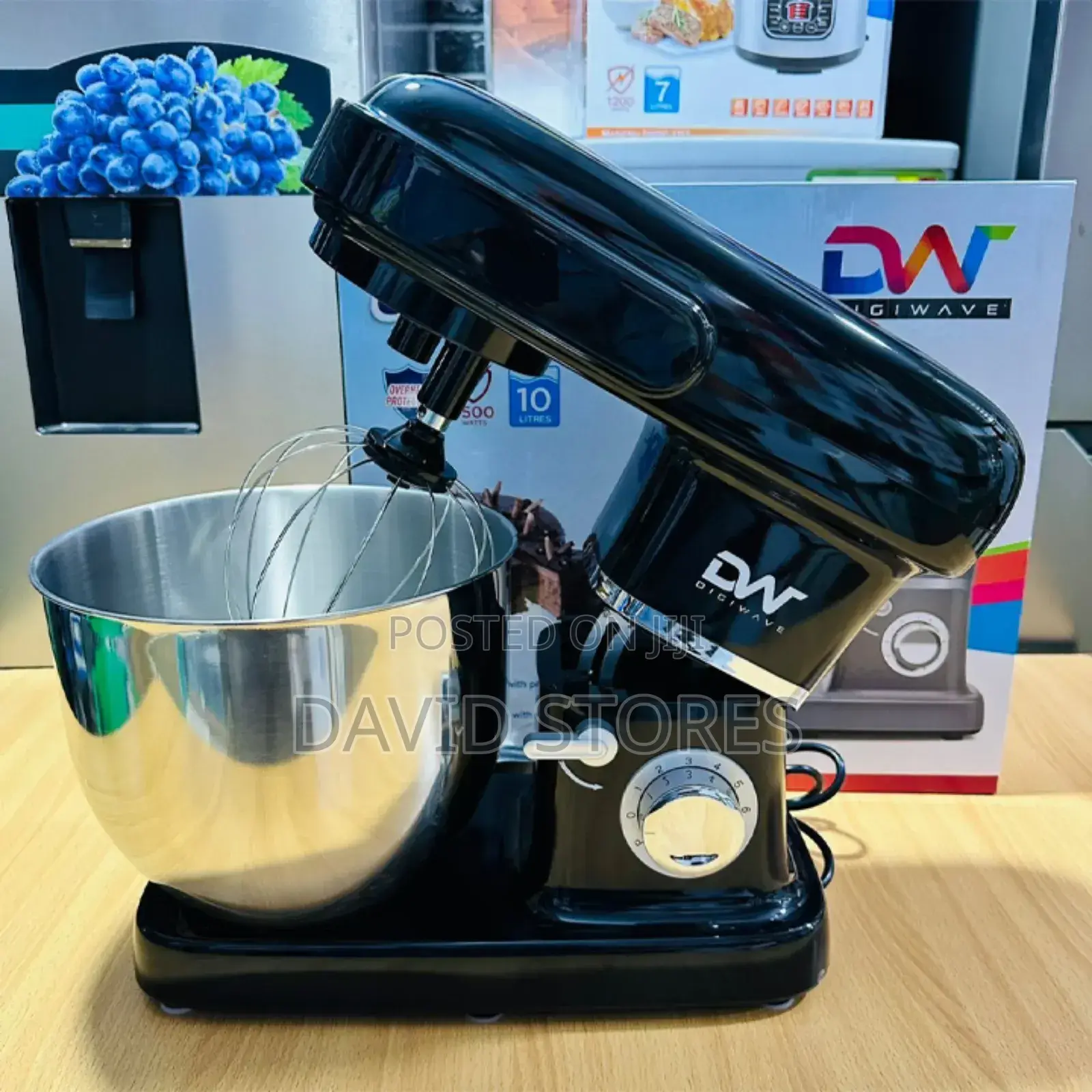 Digiwave Dw-Stm1305 Stand Mixer – 10 L Stainless Steel Bowl 1500 W