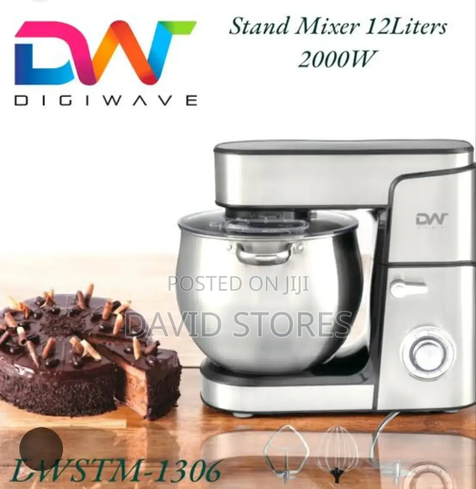 Digiwave Dw-Stm1306 Stand Mixer – 12l