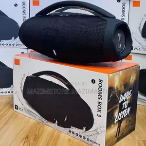 Boombox 3 Wi-Fi Portable Speaker - Black