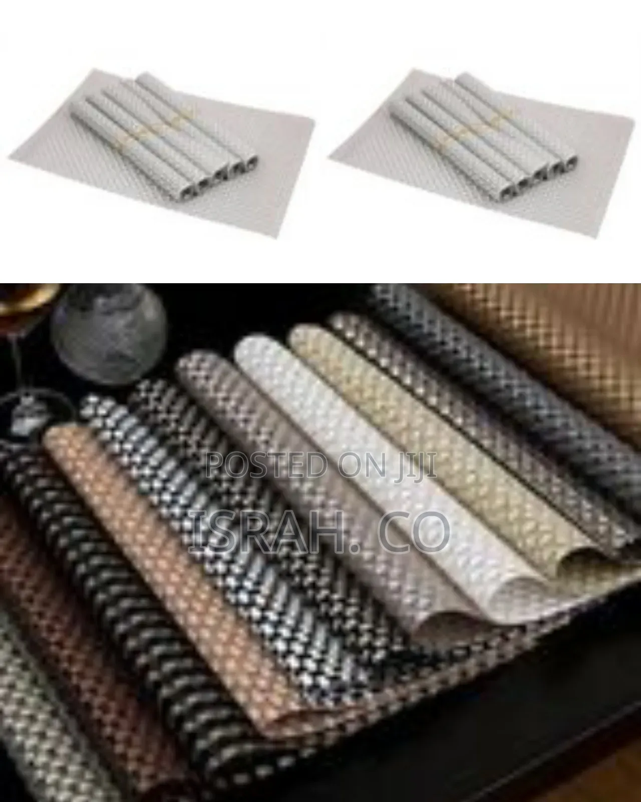 Elegant Woven Dining Placemats Set