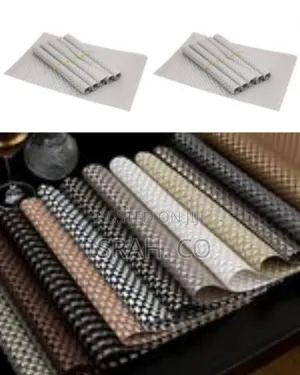 Elegant Woven Dining Placemats Set