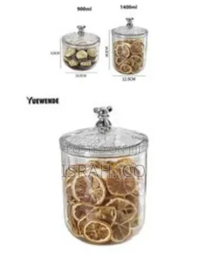 Airtight Food Storage Canisters With Decorative Lids