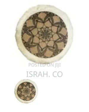 6-Piece Set of Decorative Fringed Coasters / Small Placemats