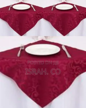 Assorted Luxury Jacquard Fabric Dinner Napkins With Gold-Tone Rings