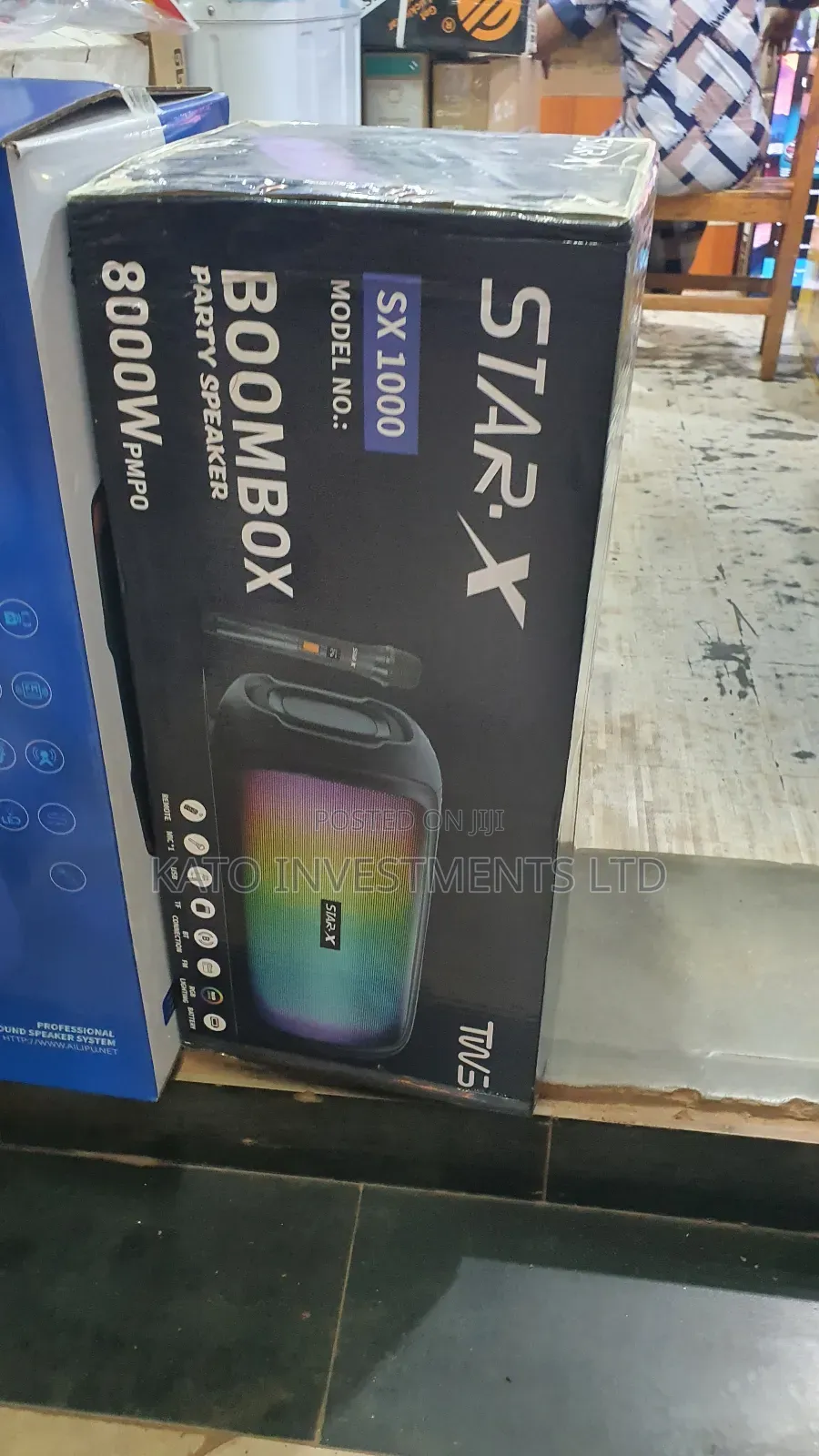 Star X Boom Box Party Box Speaker