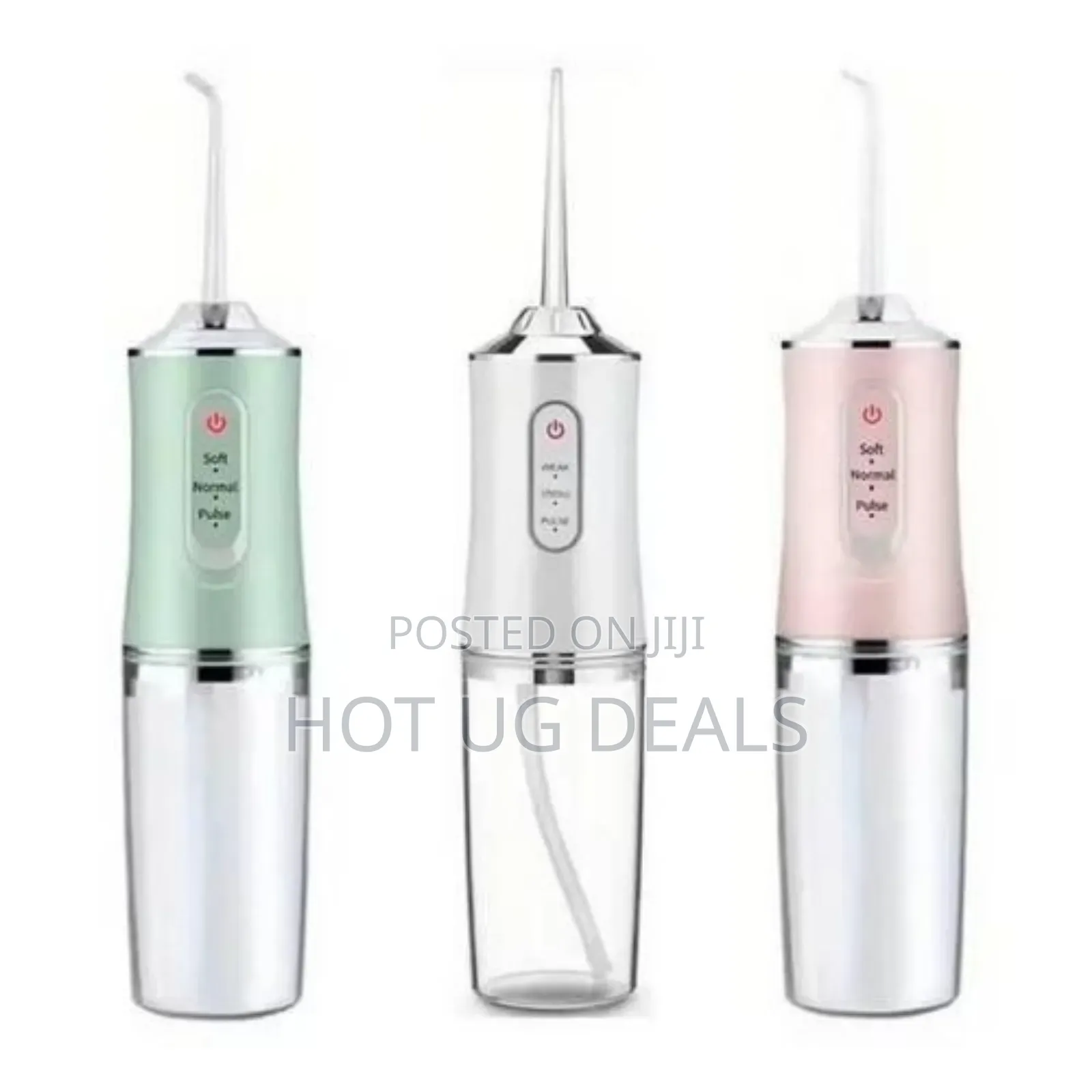 Oral Irrigator Dental Flosser Portable Rechargeable Toothbrush.