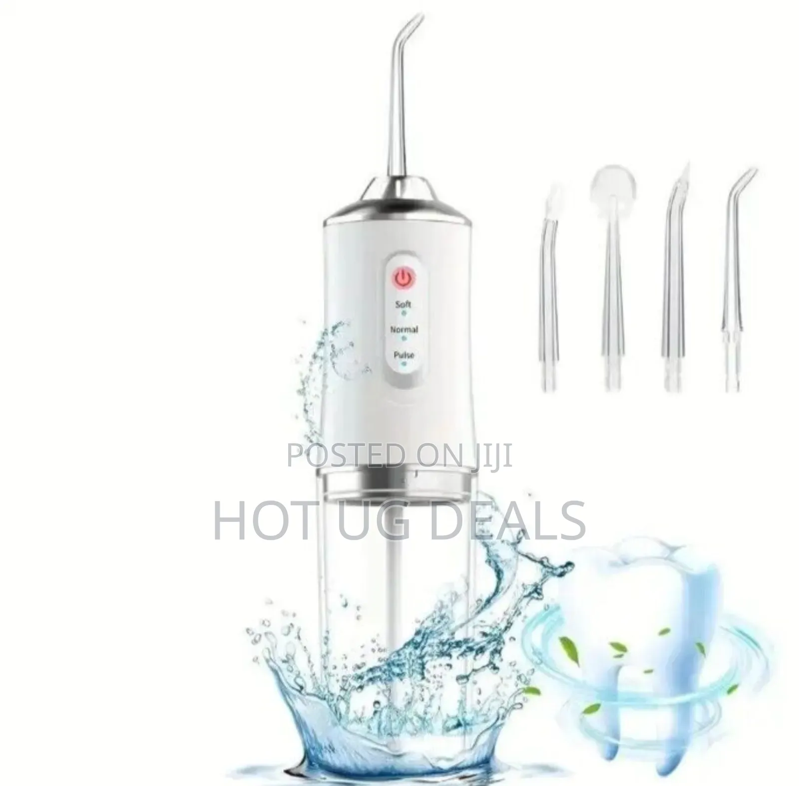 Oral Irrigator Dental Flosser Portable Rechargeable Toothbrush.