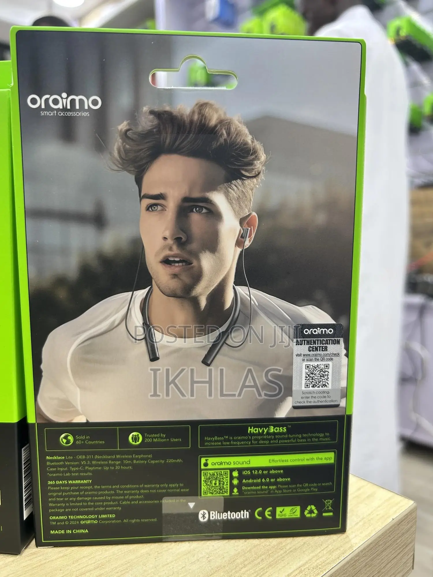 Oraimo Necklace Lite Oeb-311