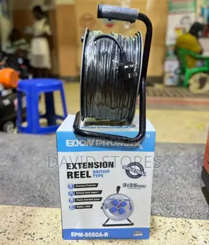 Edon Promax Epm‐9550a‐R Extension Reel – 50 M – Heavy-Duty