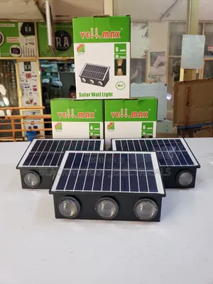 Solar Wall Light in Warm Color