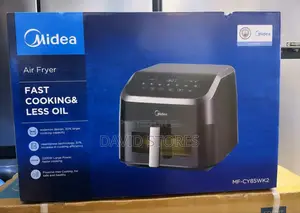 Midea Mf‐Cy85wk2 Air Fryer – 8.5 Black Healthy Cooking