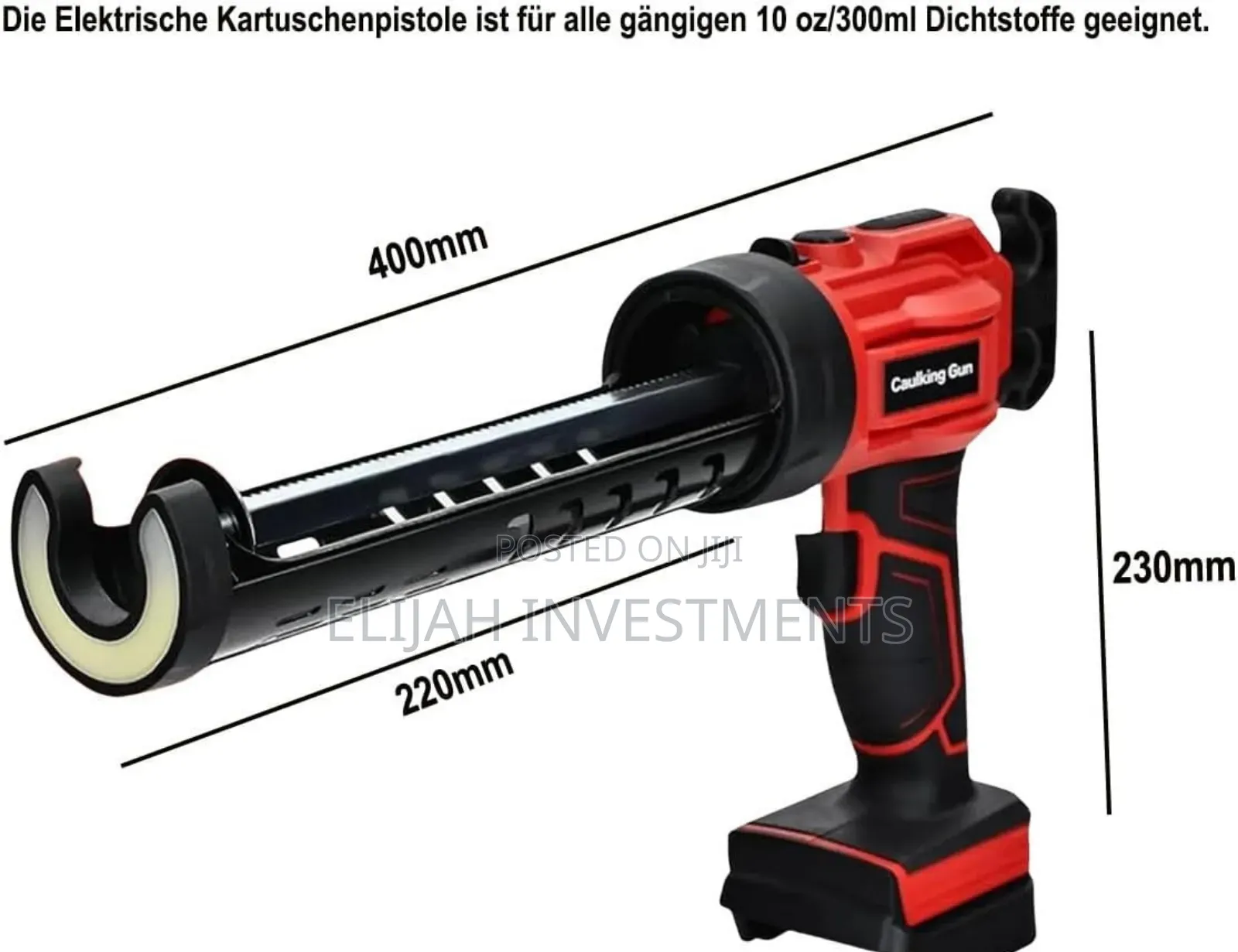 Cordless Electric Caulking Gun