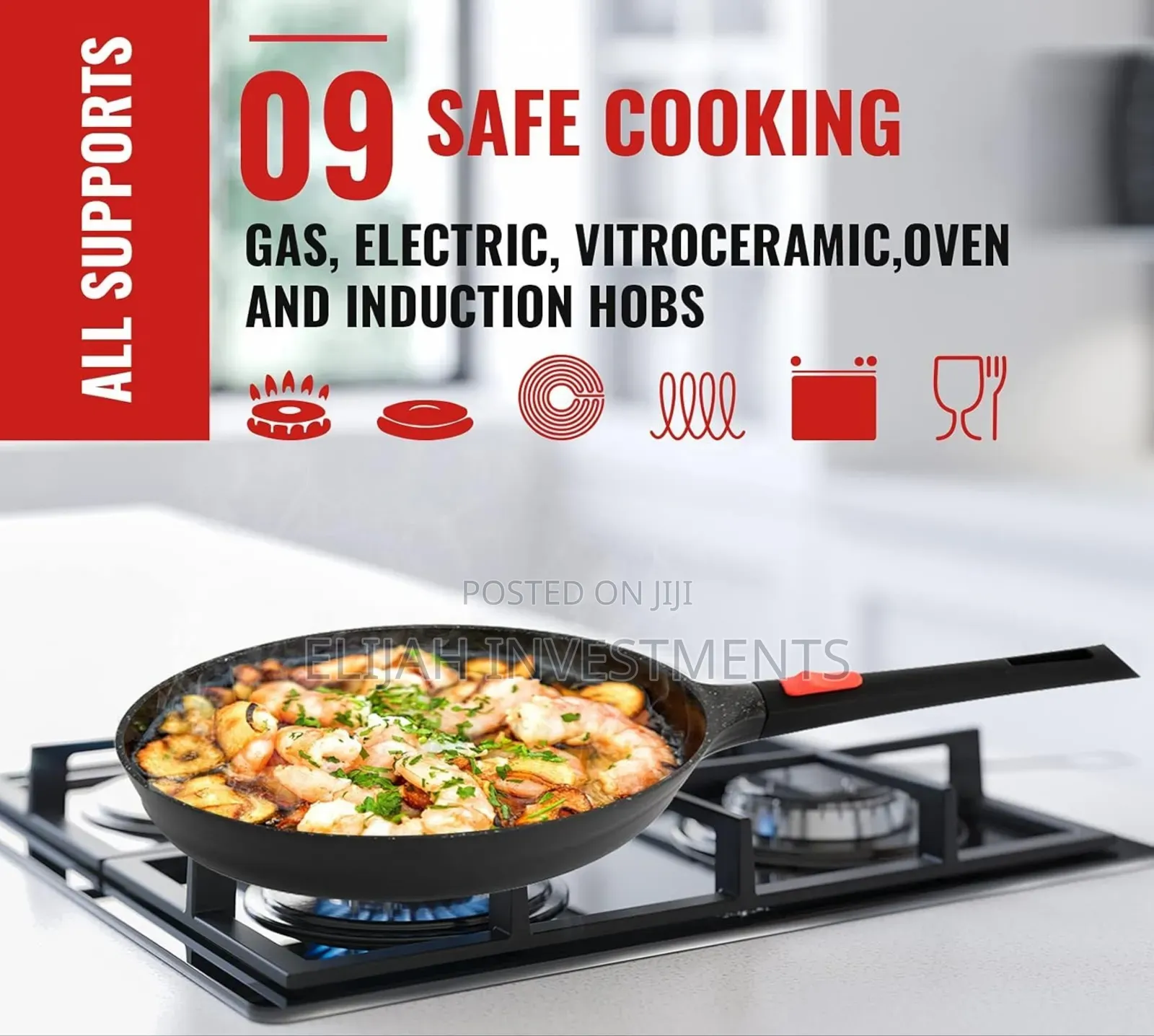 Kamberg 28cm Cast Aluminum Crepe Pan