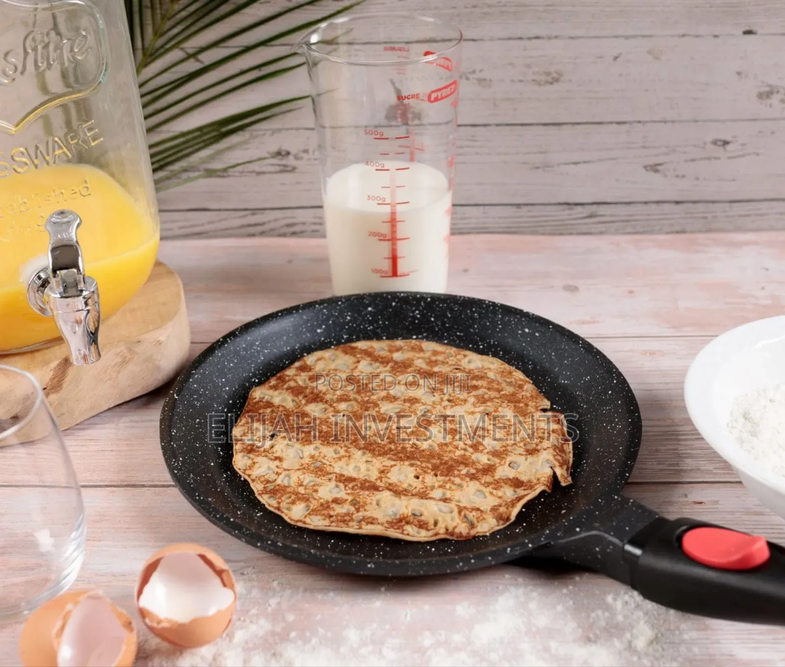 Kamberg 28cm Cast Aluminum Crepe Pan