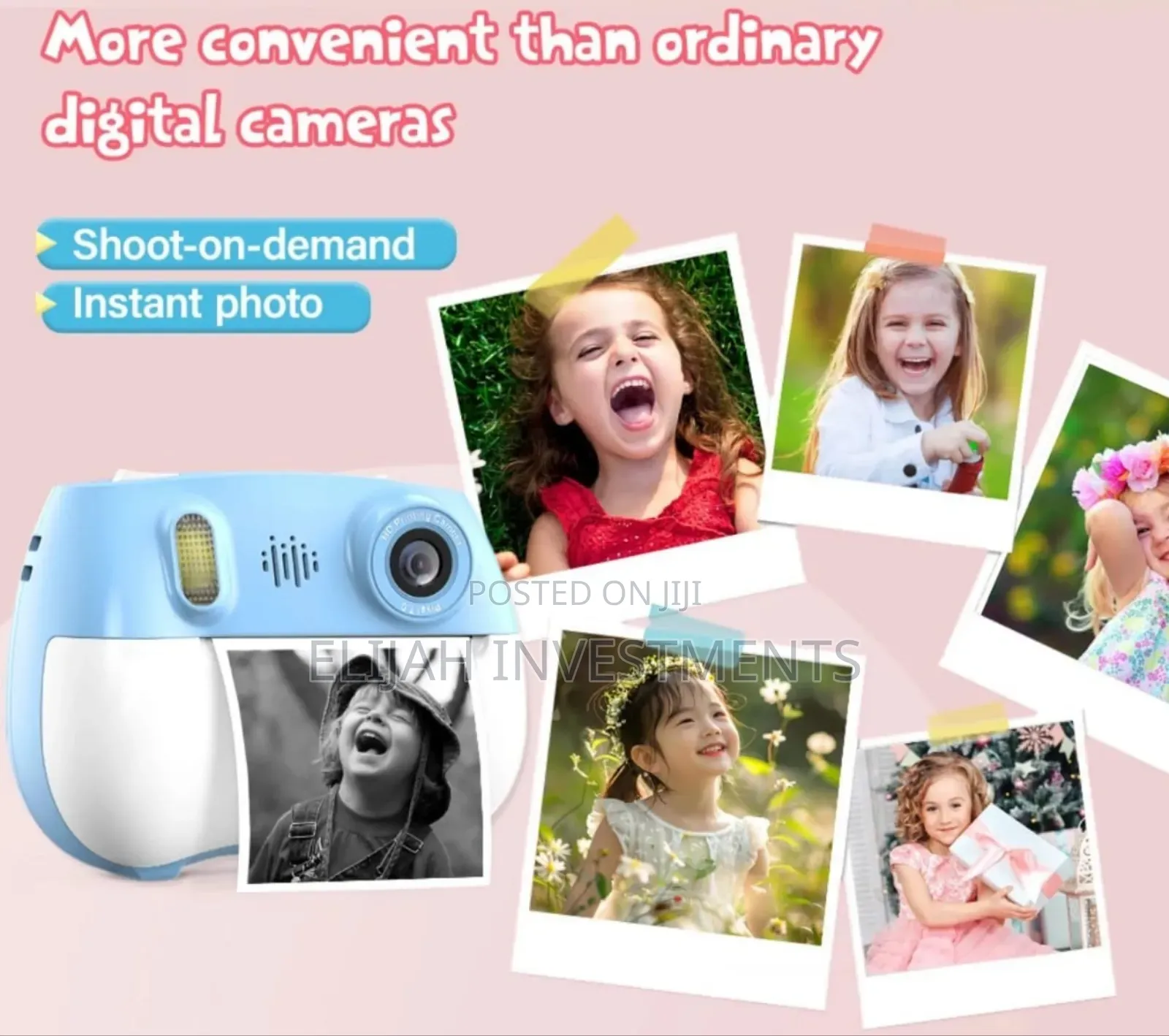 Kids Instant Print Camera