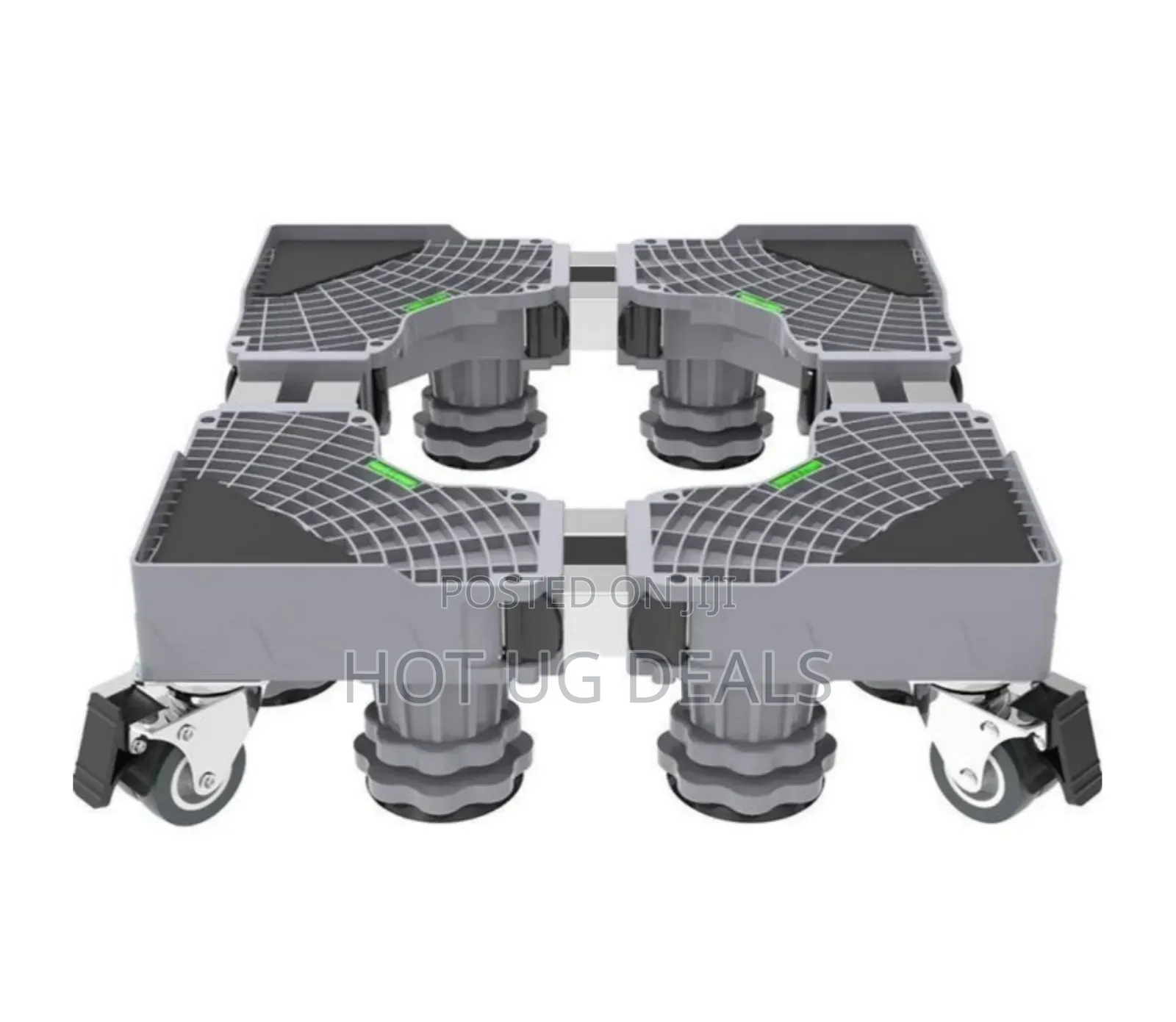 Original Strong Fridge Stand Movable Mount Base - Grey