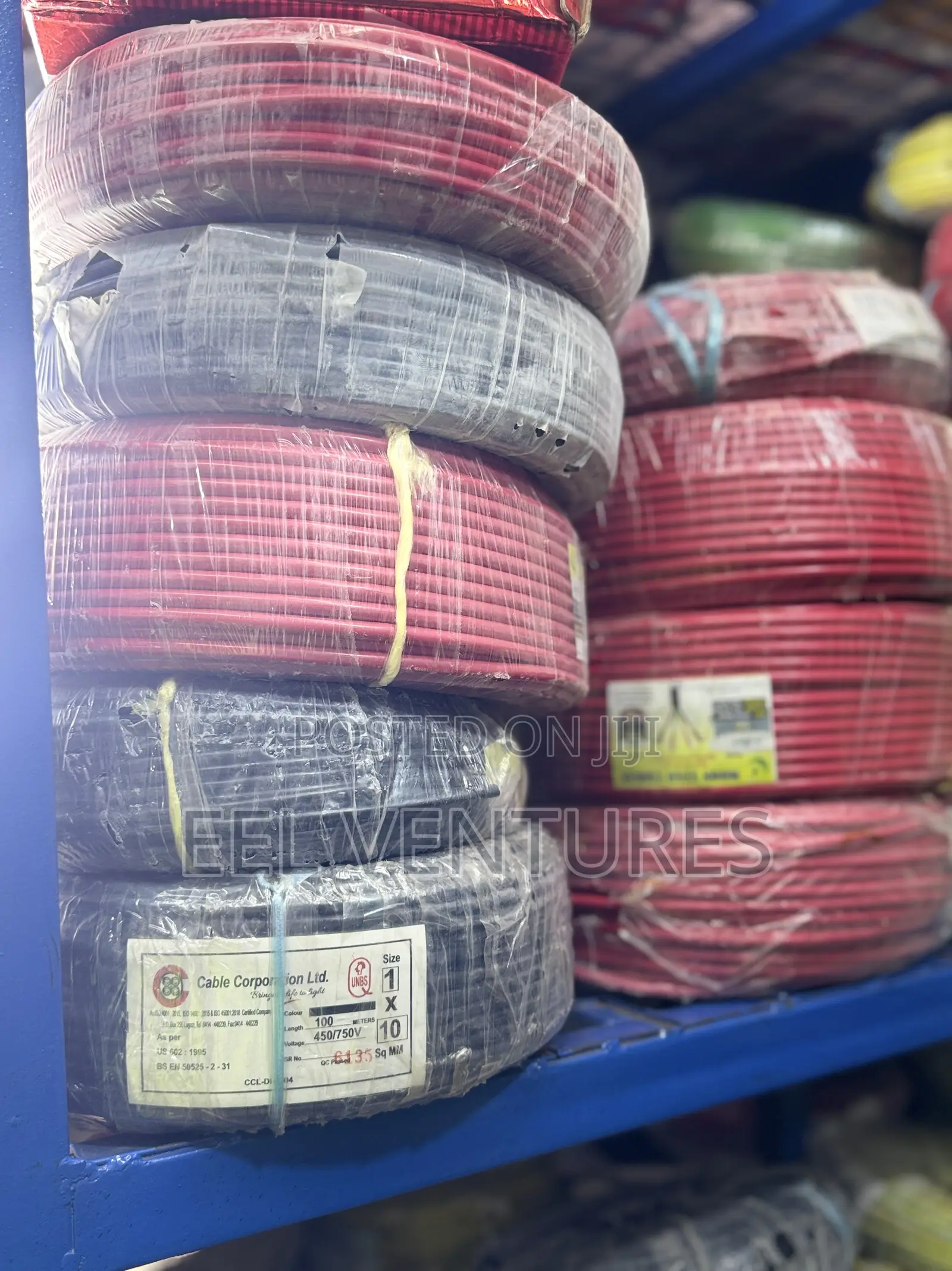 10mm Single Cables for Electricity