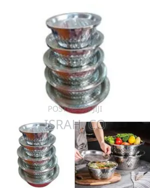 10 Pieces Stainless Steel Serving Dishes