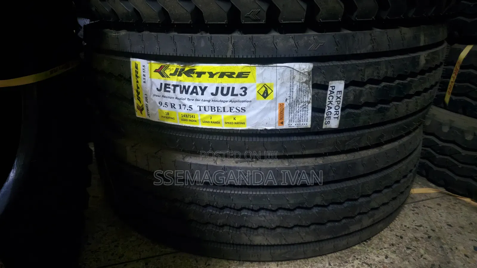 9.5r17.5 Jetway Jk Tire Made in India
