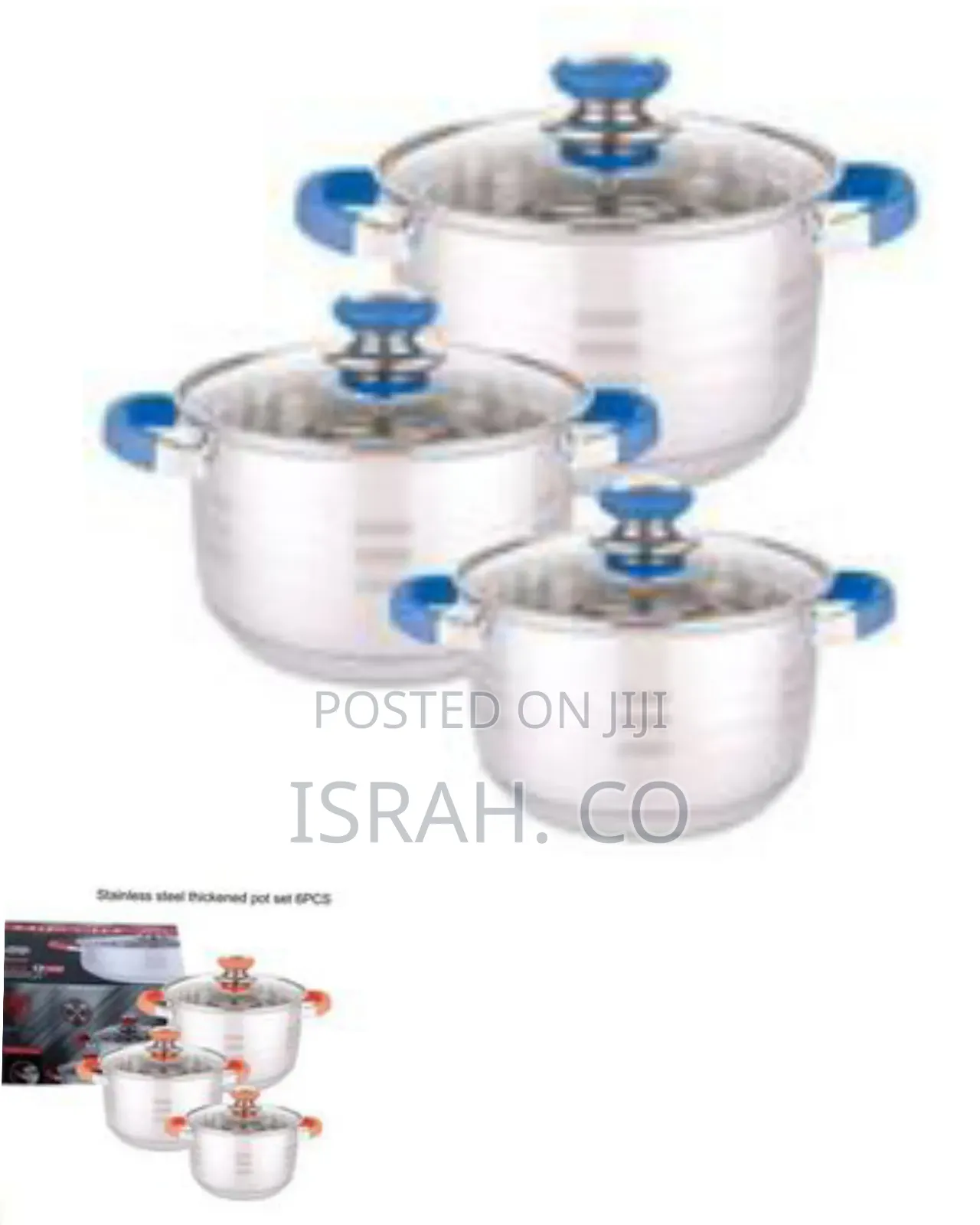 6 Piece Set of Cookware Set