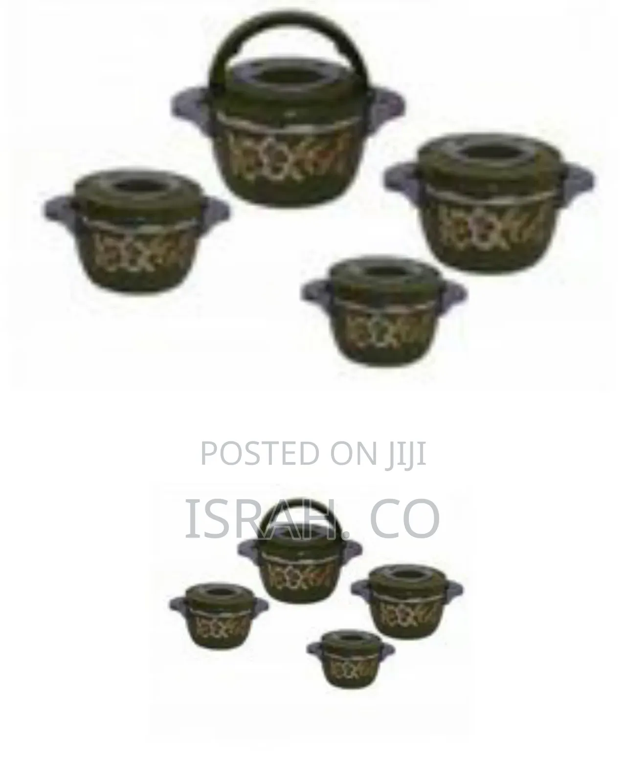 8 Piece Set of Insulated Casseroles