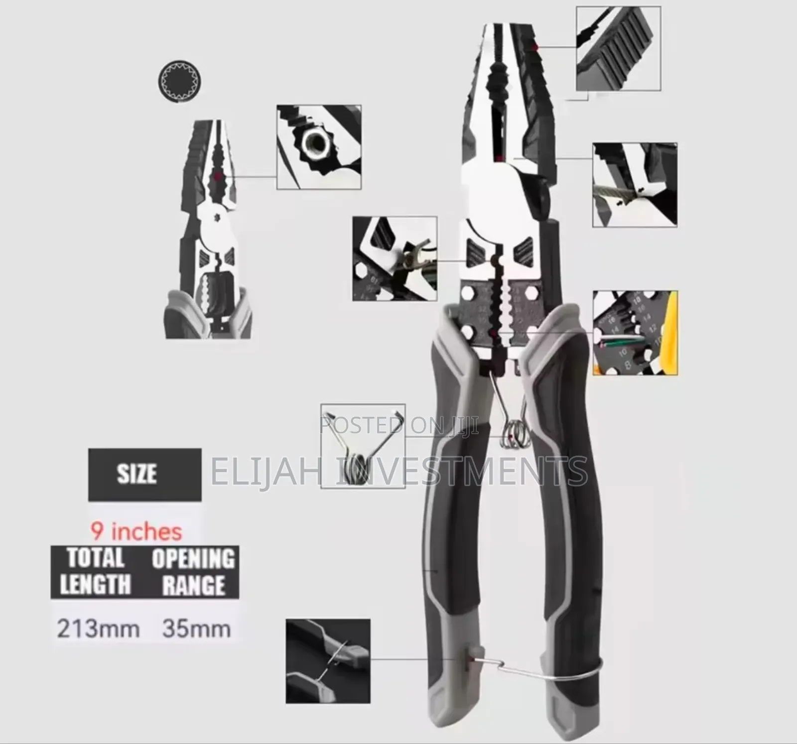 Multi-Functional Wire Strippers/Pliers