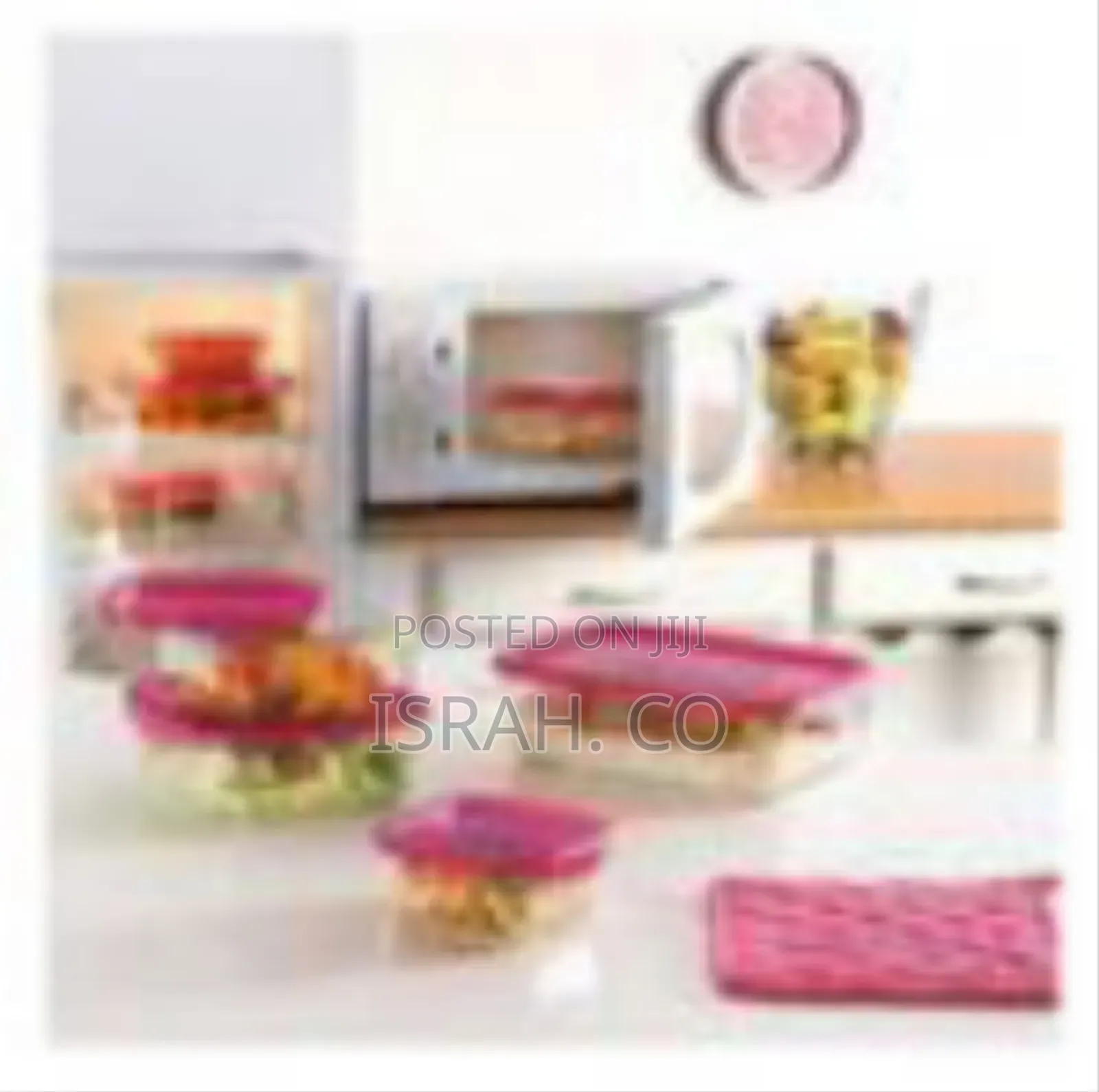 Luminarc Set of 4 Rectangularmglass Food Storage Containers