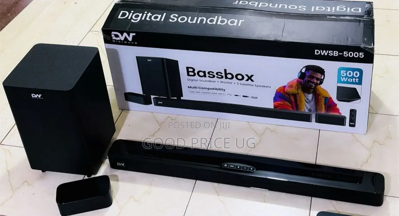 DWSB-5005 500w Digital Sound Bar Home Theater System.