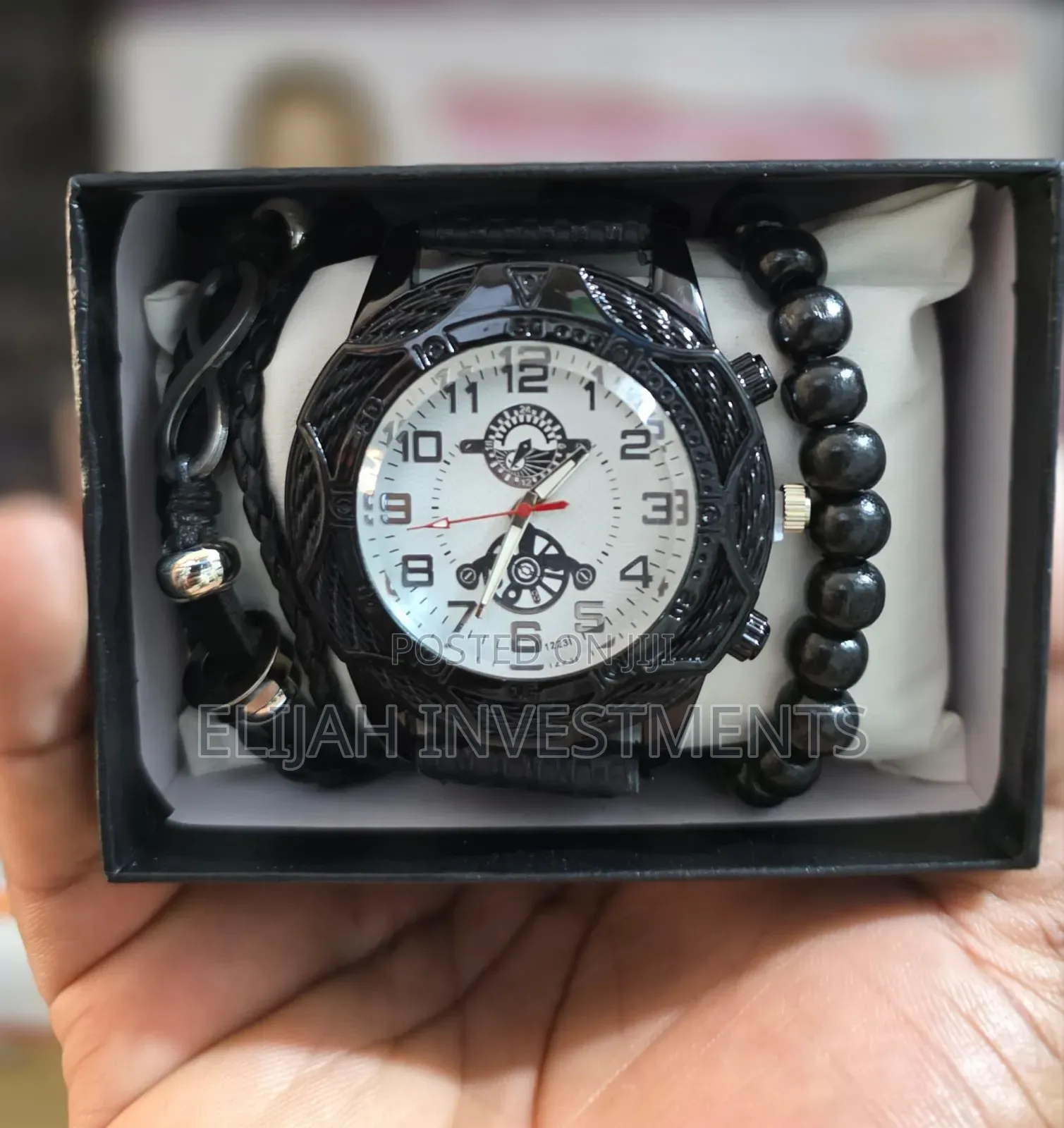 Fashion Watch and Bracelet Gift Set
