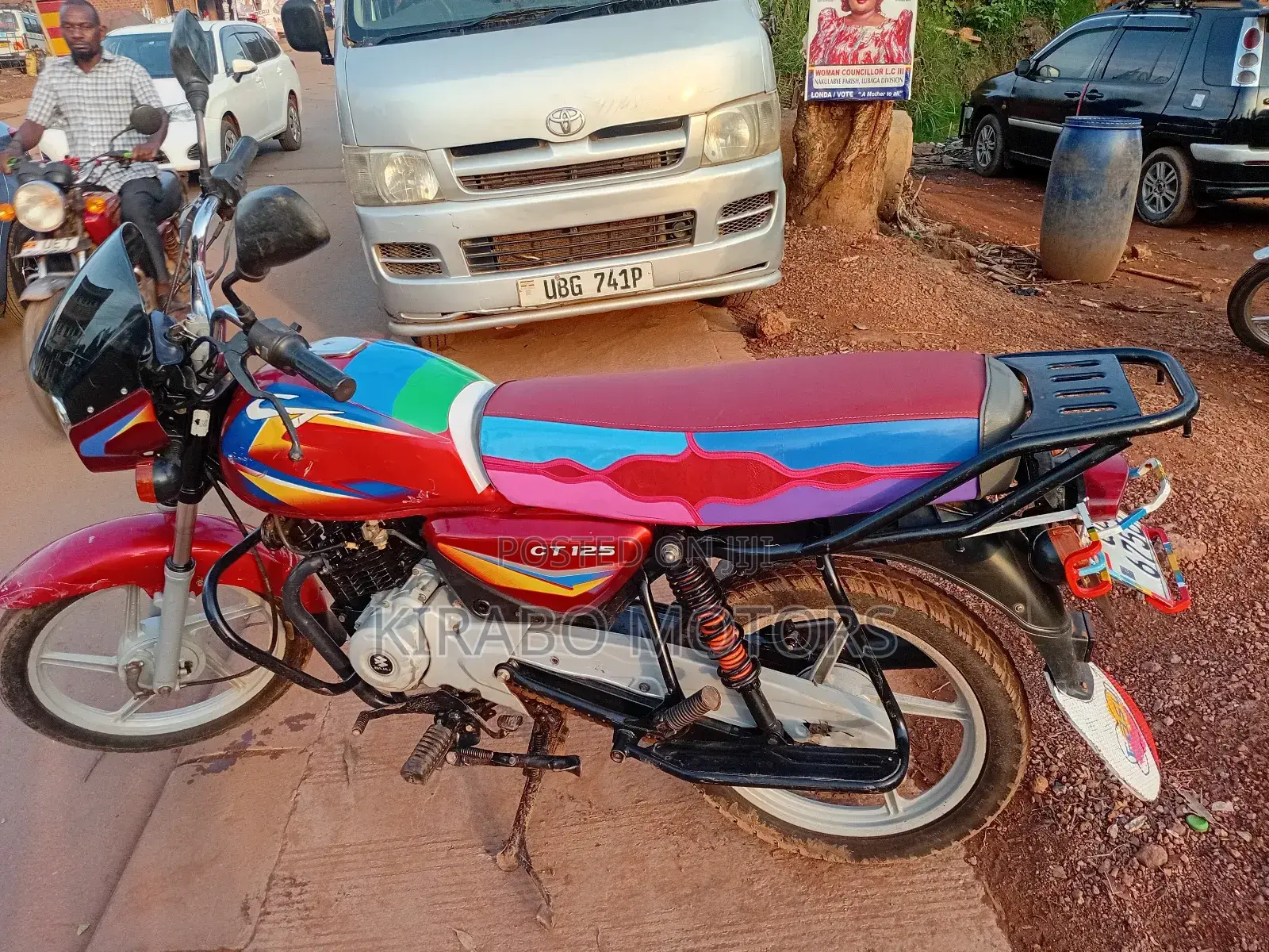 Bajaj CT 125X 2025 Red