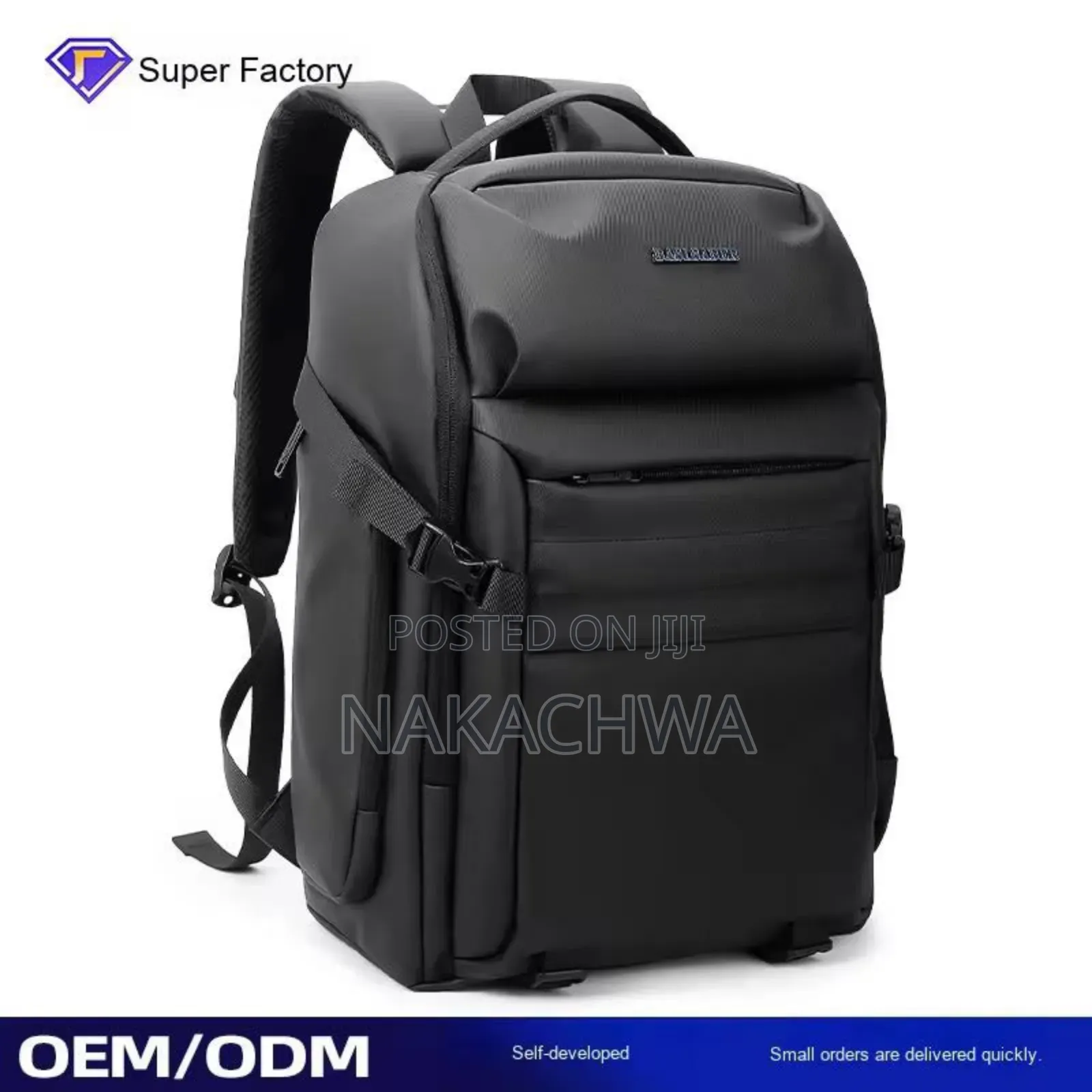 Its Ablack Back Pack Bag