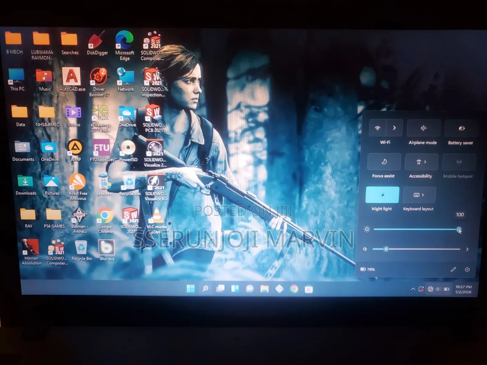 Laptop Asus 1015E 8GB Intel Core I3 SSD 256GB