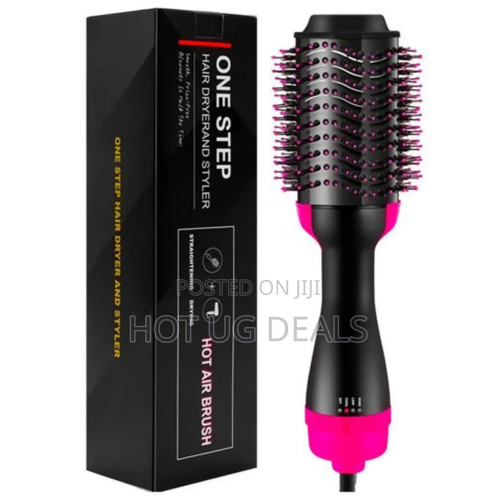 3in1 Hot Hair Straightener Brush