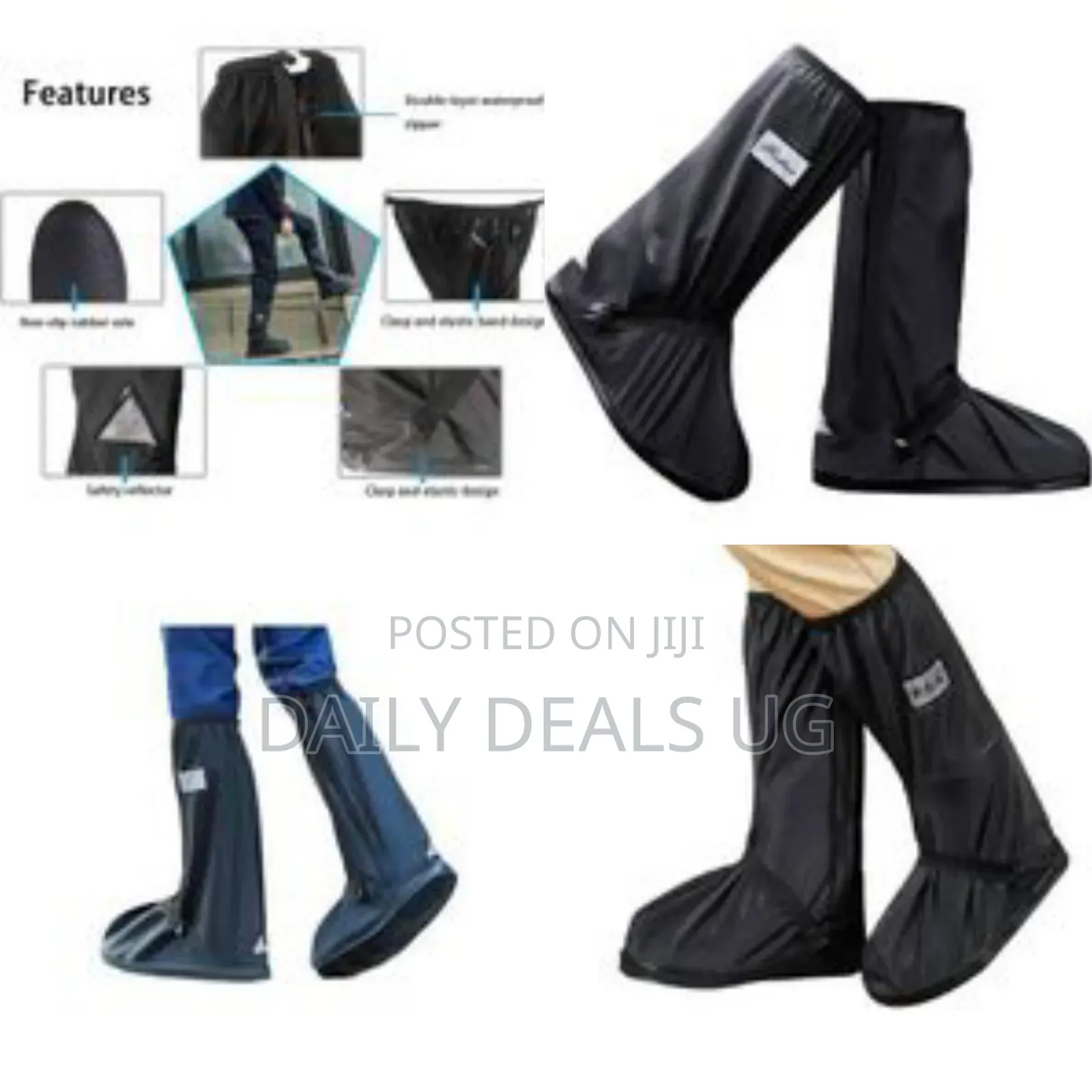 Reusable Waterproof Shoe & Boot Covers