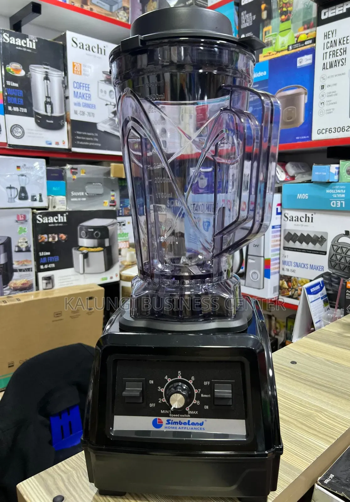 Simbaland Commercial Heavy Duty Blender