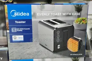 Mt-Rw2l20w 2-Slice Stainless Steel Toaster.