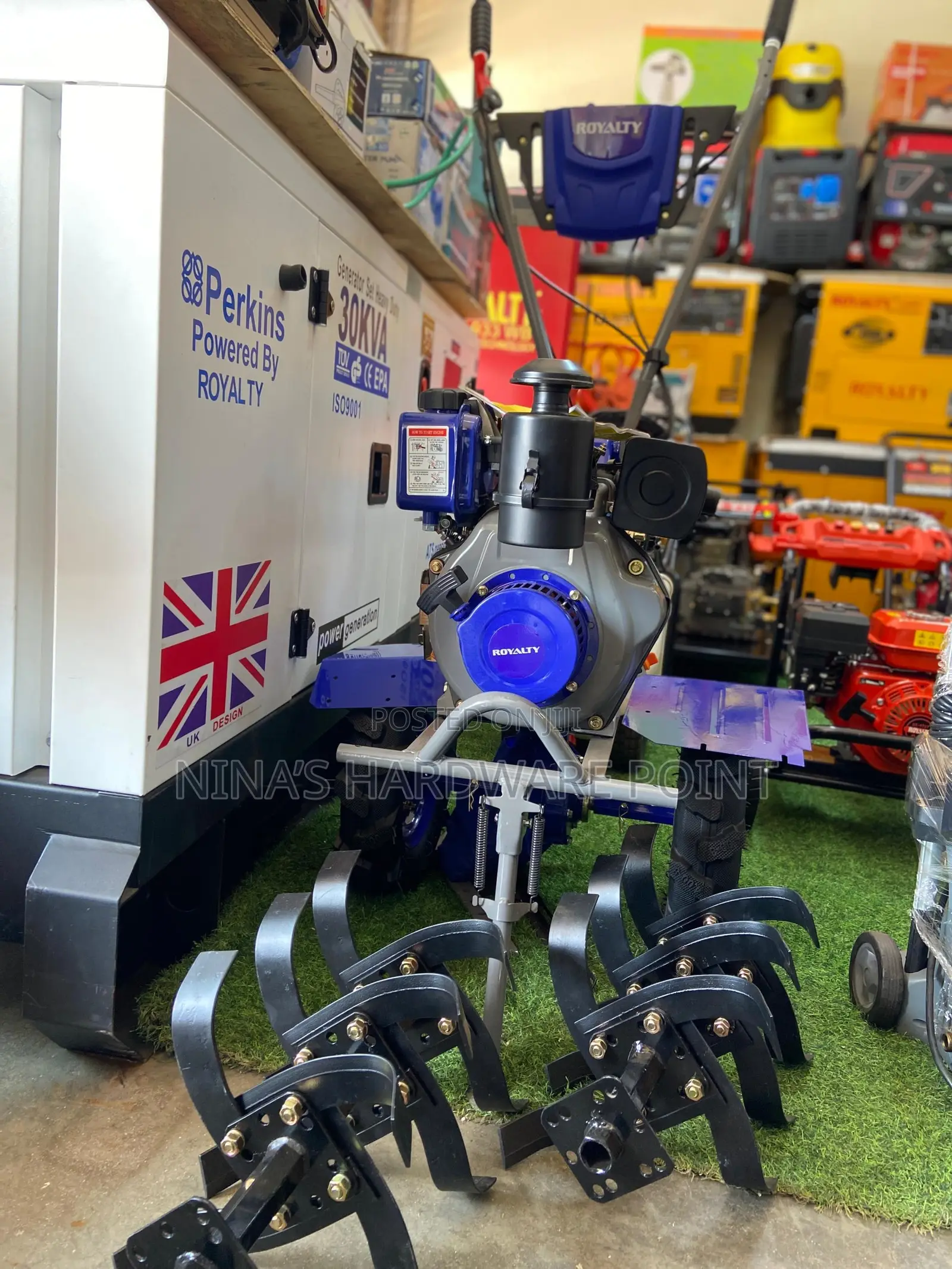 Diesel Tilling Machine (Tractor Rt10550dt)