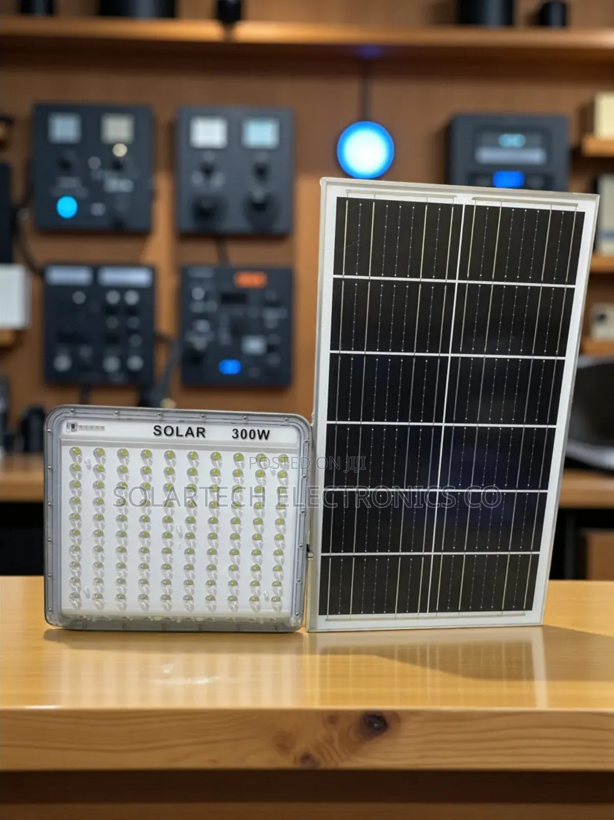 300w High-Power Solar Led Flood Light – All-in-One Outdoor Lighting