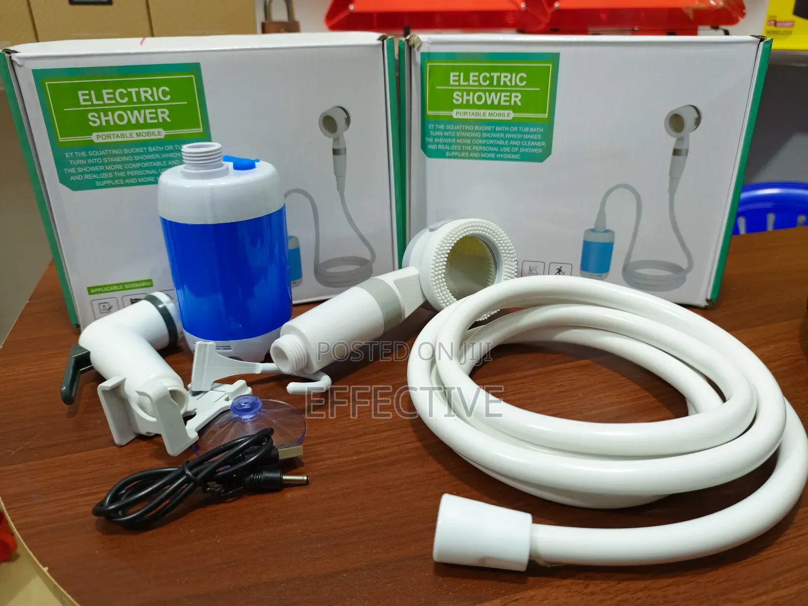 Portable Electric Shower System.