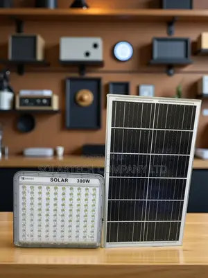 300w Solar Flood Light With Motion Sensor – Super Bright