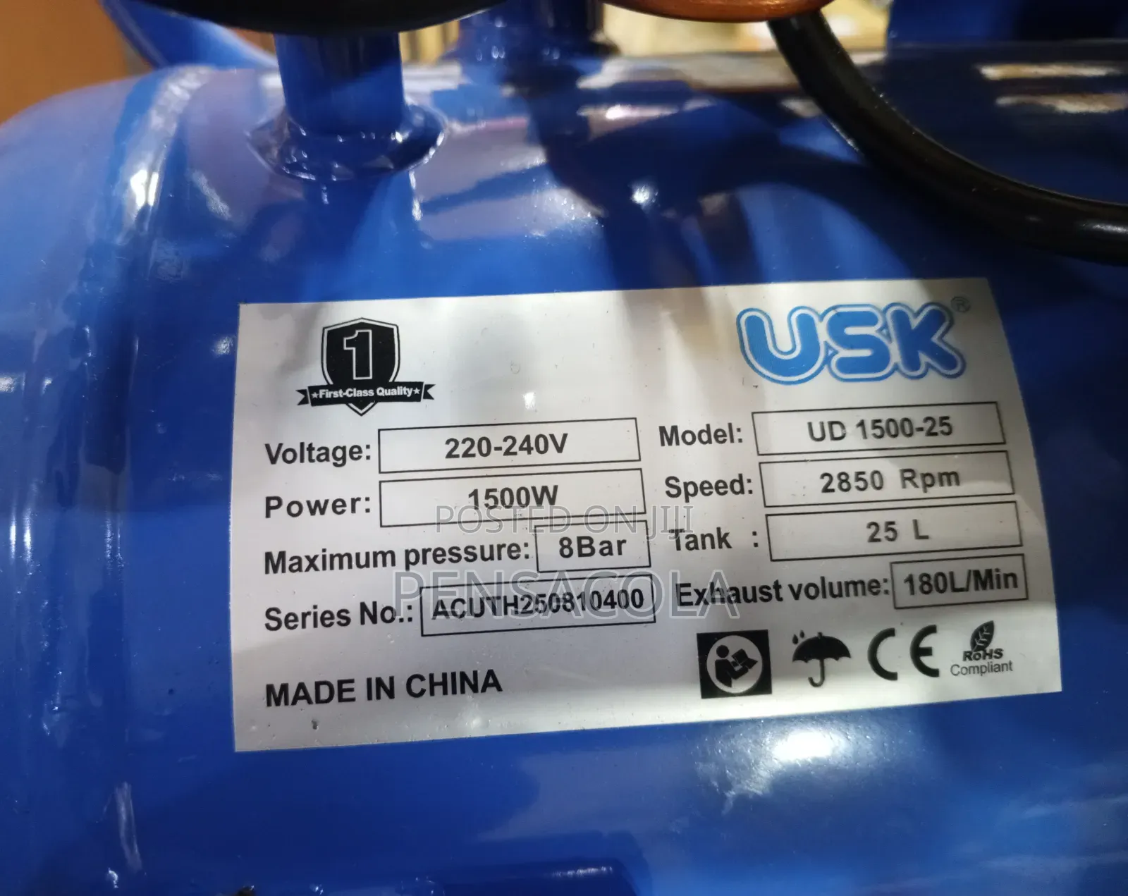 25 Liters Compressor Electric
